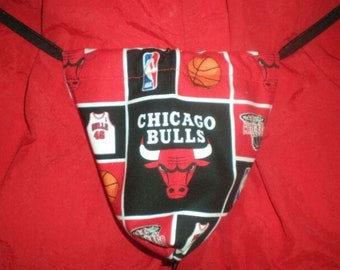 Mens CHICAGO BULLS String Thong Basketball Male Lingerie Underwear