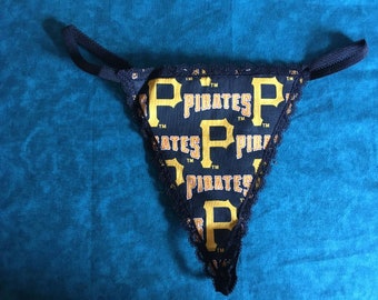 Womens PITTSBURGH PIRATES String Thong Panty Lingerie Underwear
