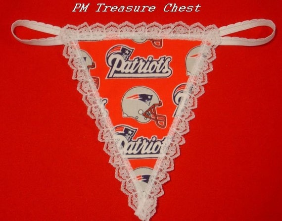 Items Similar To Womens New England Patriots G String Thong Lingerie Football Panty Underwear On