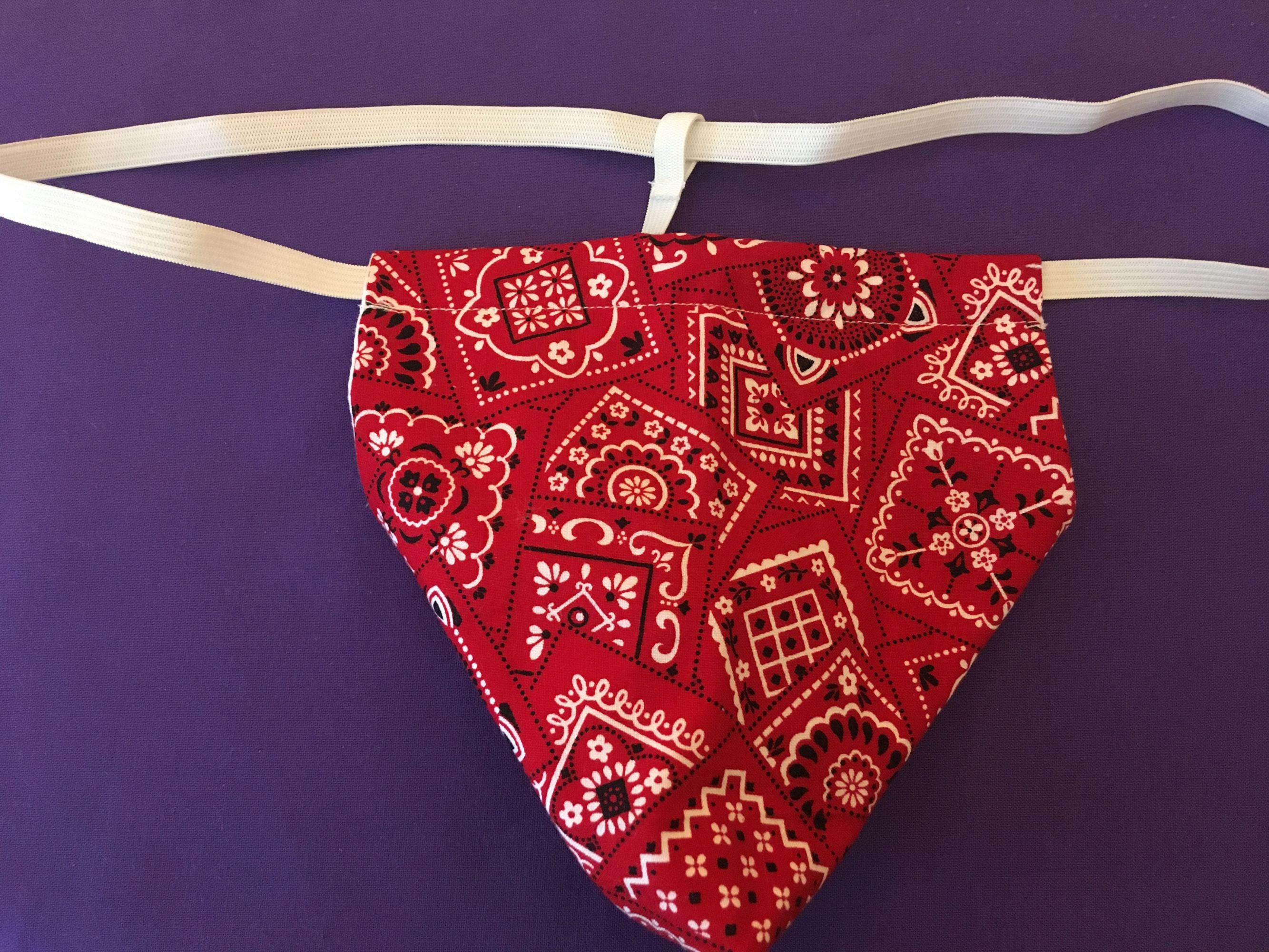 Mens RED BANDANA String Thong Male Gift Underwear - Etsy