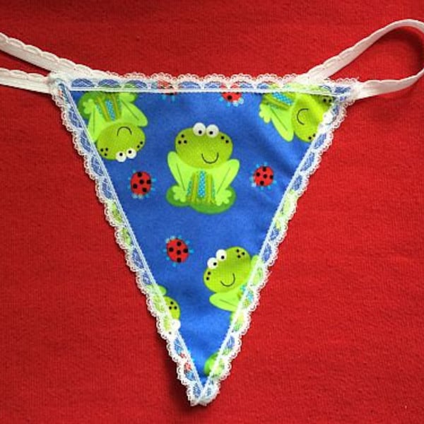 Womens Cute FROG String Thong Lingerie Panty Underwear Etsy