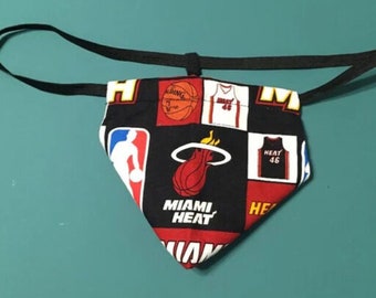 Mens MIAMI HEAT String Thong Basketball Male Lingerie Underwear