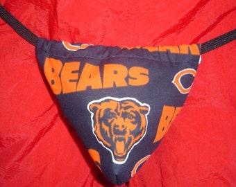 Mens CHICAGO BEARS String Thong Football Male Lingerie Underwear