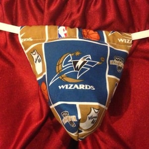 Mens WASHINGTON WIZARDS String Thong Basketball Male Lingerie Underwear