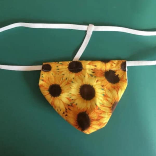 Mens SUNFLOWER Plant Flower Floral Present String Thong Male Underwear