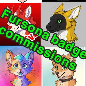 comissões de crachás fursona [ABERTO]