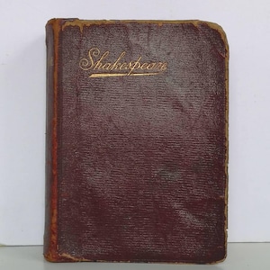 19th Century WILLIAM SHAKESPEARE, The Complete Works, William Collins & Sons Co. LTD. London, 1899