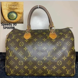 Used Louis Vuitton Speedy 30 Monogram Canvas