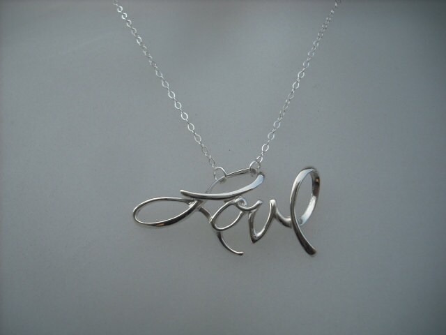 Love in Stillness Pearl Necklace - Sterling Silver