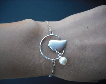 Sterling Silver Chain - sweet little chick bracelet