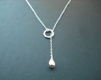 Sterling Silver chain - romantic lariat