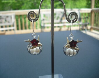 my little treasure earrings - sterling silver ear wires