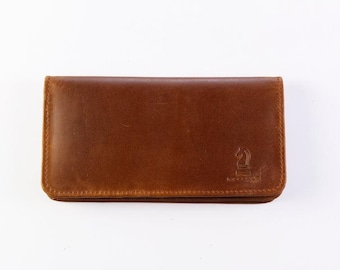 Cartera larga Alva Sofisticación hecha a mano para el hombre moderno