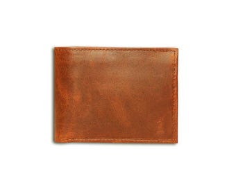 Portafoglio bifold Leon: raffinatezza artigianale per l'uso quotidiano