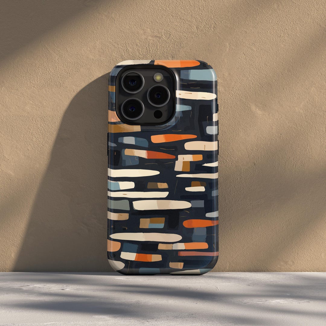 Abstract Brushstroke Phone Case, Modern Art Design - Etsy