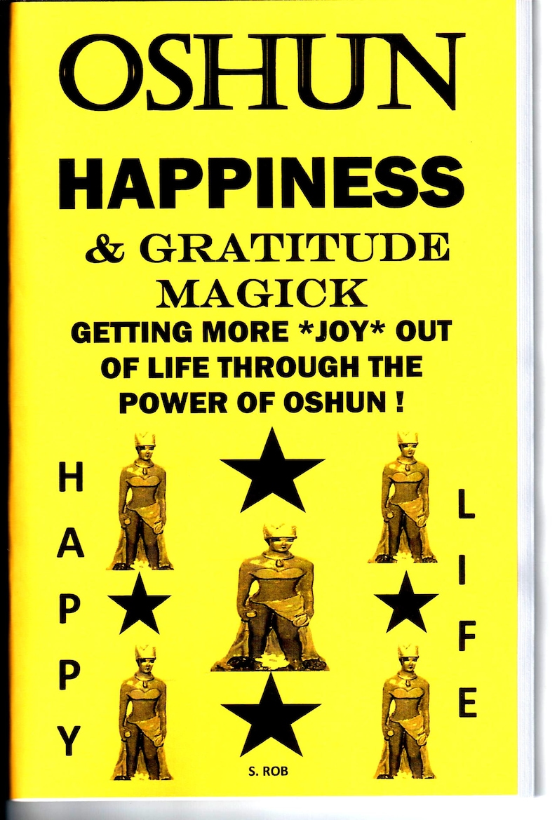 Oshun happiness and gratitude magick book