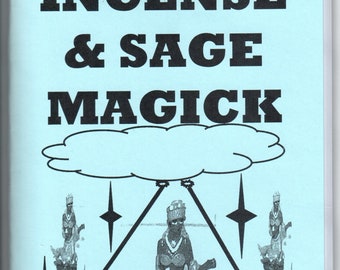 Yemaya incense and sage magick 72 page staple bound book 7 african powers