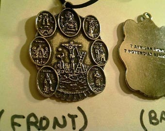 7 seven african powers pendant