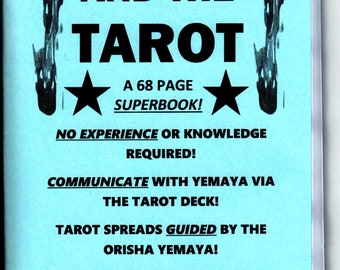 Yemaya and the tarot book by S. Rob 7 african powers