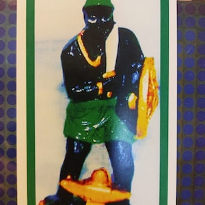 Ogun orisha carta di preghiera 7 poteri africani