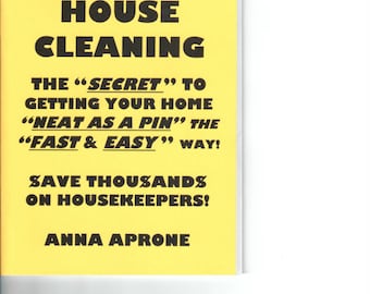 EFFORTLESS, PAINLESS HOUSE Cleaning Book