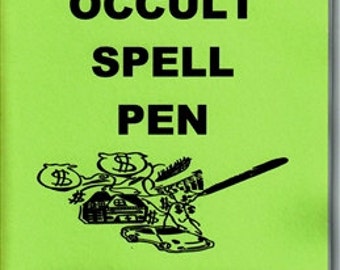 HOW TO CREATE And Use and Occult Spell Pen Book Magick Occult