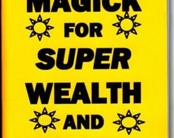 SOLAR MAGICK FOR Super wealth and power book