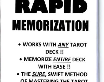 TAROT RAPID MEMORIZATION book