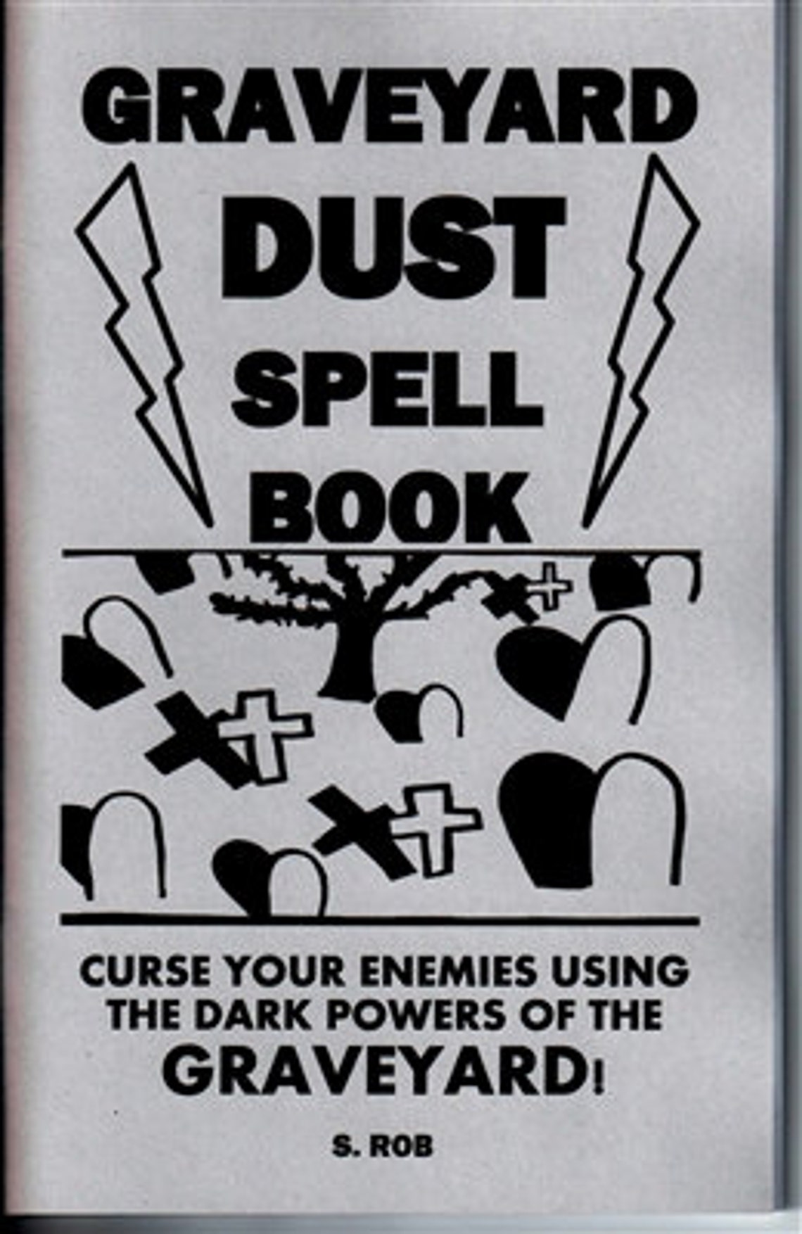 GRAVEYARD Dust SPELL Book Etsy Canada