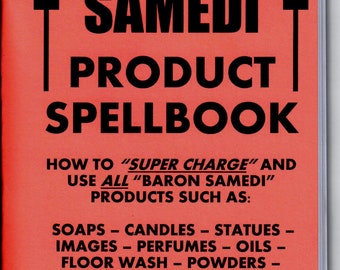 Baron Samedi product spellbook book! How to use AND MAKE baron samedi products!
