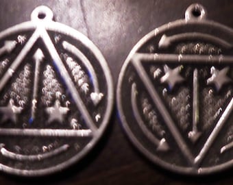 Vril Power Energy Pendant Occult Magick rare