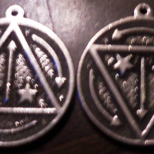 Vril Power Energy Pendant Occult Magick rare