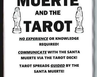 Santa Muerte and the Tarot book Santisima divination