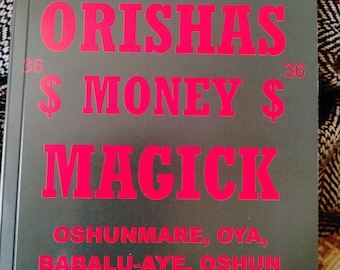 36 Orishas book of money magick 220 page book