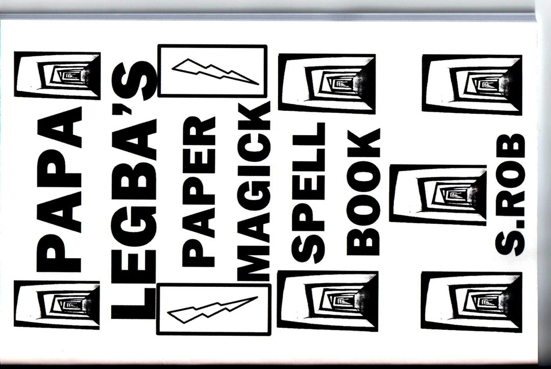 Papa Legba's Book of Paper Magick Spell Book Magic Etsy