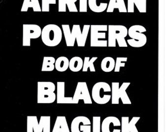 THE 7 AFRICN POWERS Book of Black MAgick Curses