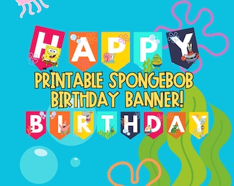 Festoni, Ghirlande E Striscioni Spongebob Per Feste E Party - Foto 7