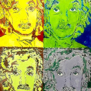Painting, pop art, wall decoration