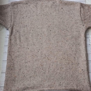 Handmade Fisherman Sweater with Sleeves, Knitwear, Cable knit sweater, Knitted sweater, Custom sweaters, Mens turtleneck image 4