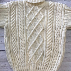 Men&#39;s sweater with Long Sleeves, S - XXL / Mens knitwear / Fisherman sweater / Mens pullover sweater with sleeves / Knitted men&#39;s turtleneck