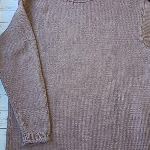 Handmade Fisherman Sweater with Sleeves, Knitwear, Cable knit sweater, Knitted sweater, Custom sweaters, Mens turtleneck image 7