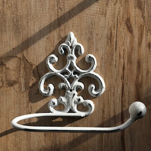 Toilet Paper Holder | Shabby chic toilet paper holder | Tissue Holder | TP Hanger | Cottage Bathroom |FleurDeLisJunkie | Toilet Paper Hanger