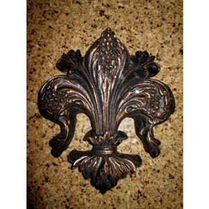 Medieval Saints Tuscan Wall Plaque New Orleans Fleur de Lis French Country