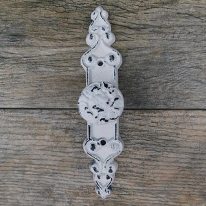 Doorknob Wall Hook | Shabby Chic | Rustic | Cast Iron | Wall Rack | Coat Rack | Wall Hanger | FleurDeLisJunkie | Farmhouse | Cottage
