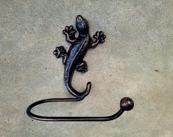 Gecko Lizard Iguana Toilettenpapierhalter für Badezimmer Lagerung, TP Halter, wählen Sie Ihre Farbe, Kinderdekor, Natur Meer Regenwald, Kinderbad