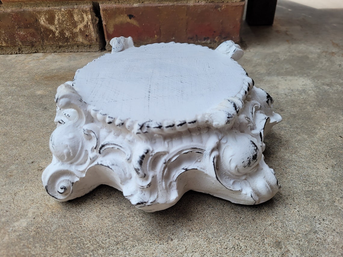 Tuscan Riser Candle Riser | Capital Pillar Candleholder - PICK YOUR COLOR - Rose ...