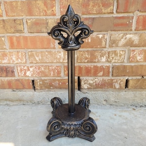 Pewter paper towel holder new arrivals