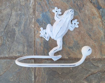 Frog Toilet Paper Holder for Bathroom Storage, TP Holder, Choose your Color, Frog decor, Nature Beach Sea Jungle  Rainforest Toad, kids bath