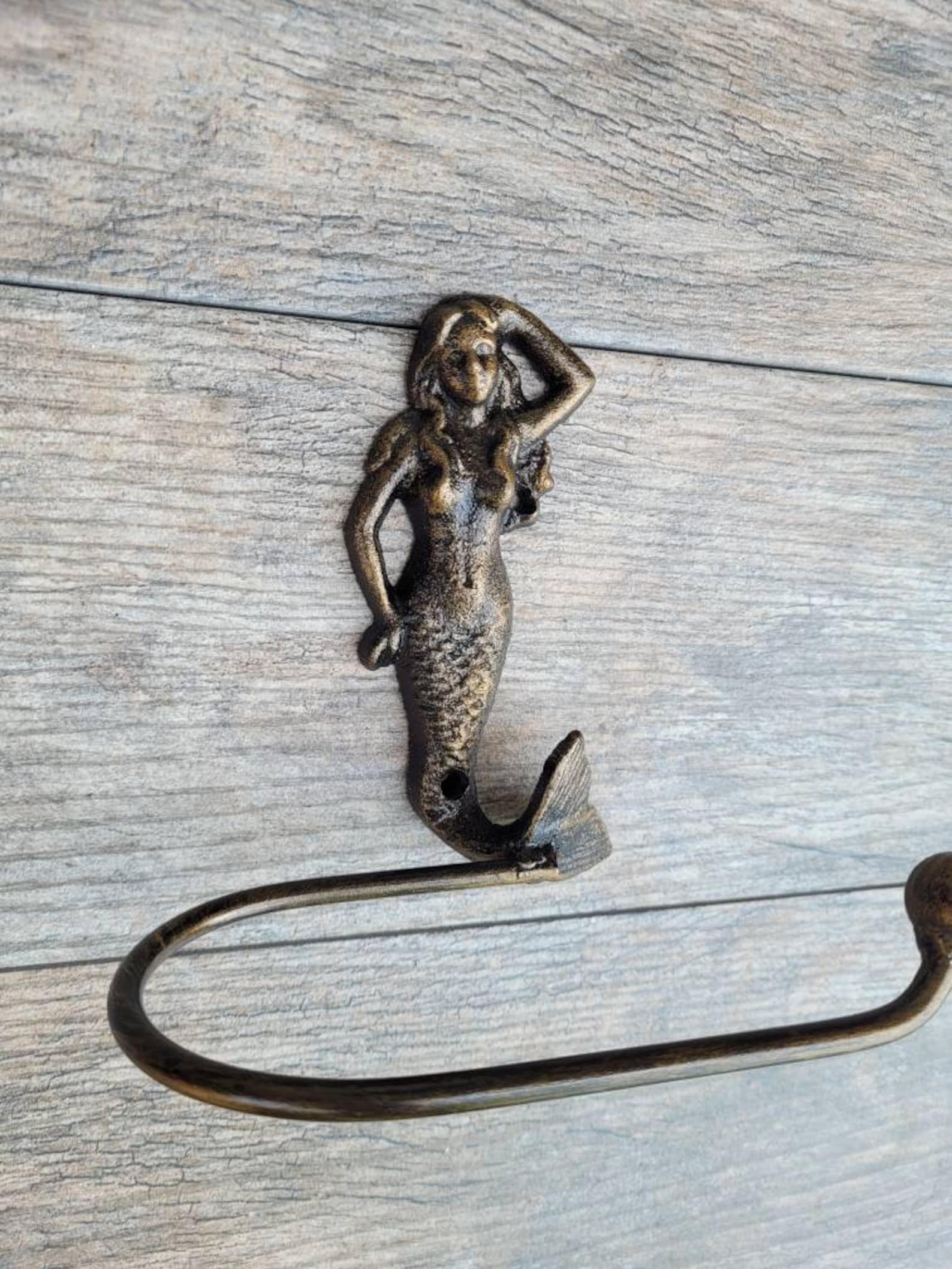 Mermaid Toilet Paper Holder TP Holder Toilet Tissue Holder Etsy