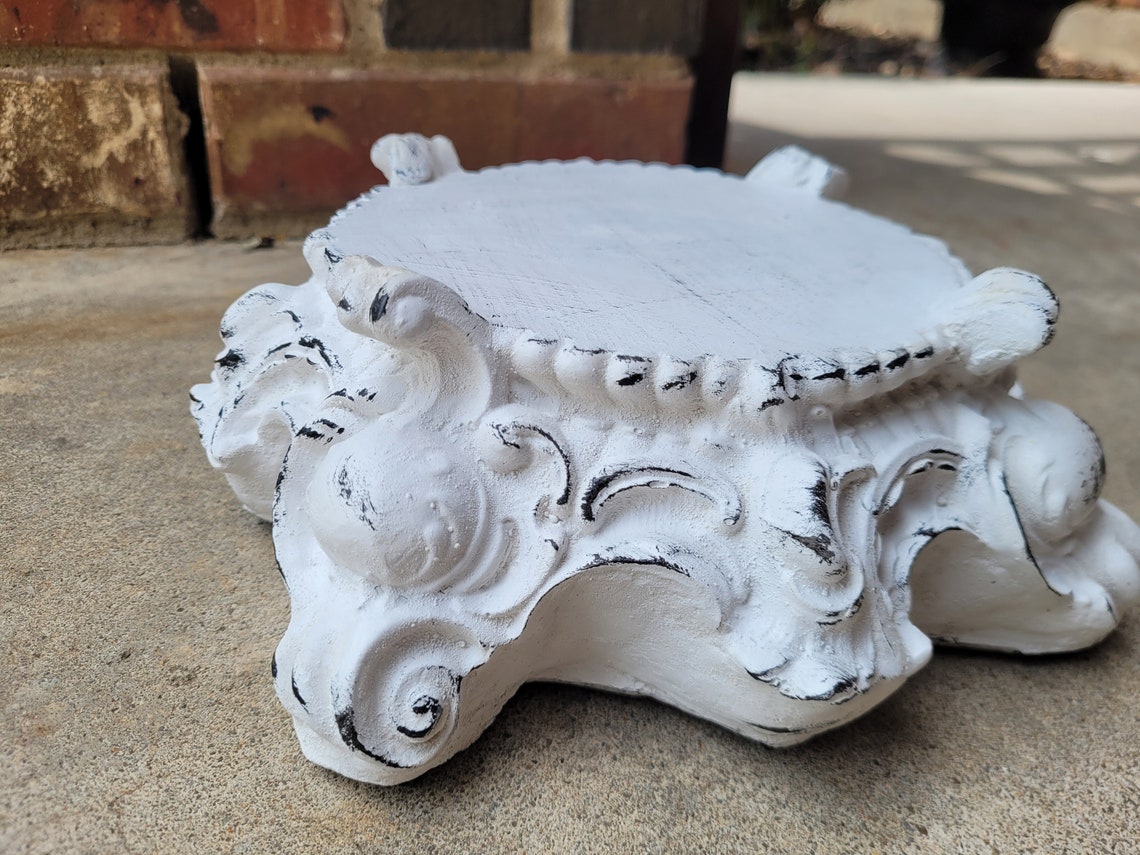 Tuscan Riser Candle Riser | Capital Pillar Candleholder - PICK YOUR COLOR - Rose ...